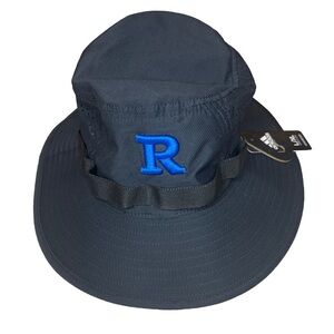 Adidas Aeroready Victoria Black Bucket Hat Blue Embroidered “R” Men L/XL